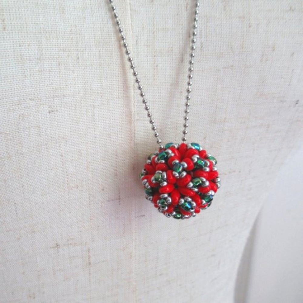 Beaded Bead necklace